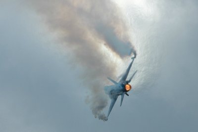 F16 haze 'n smoke