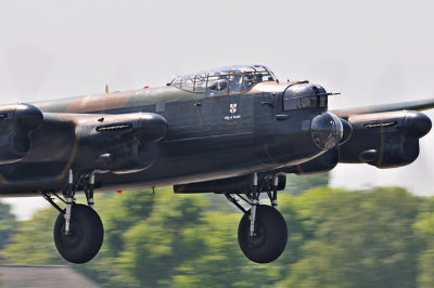 BBMF Lancaster takeoff