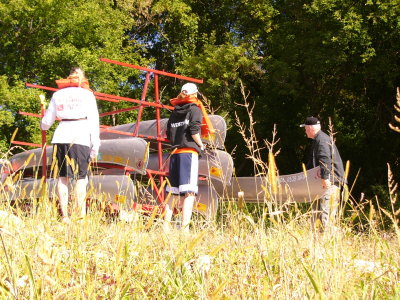 Prairie grass and PFDs