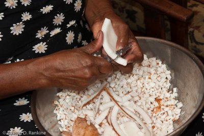 Beginnings of Coconut Drops