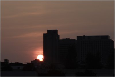 Montral, coucher de soleil #06