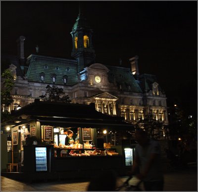 Montral, nocturne, Htel de ville #13