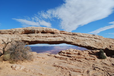 An arch, albeit still in Canyonlands.