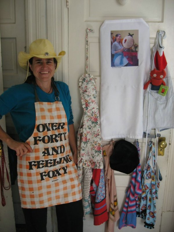 mary, lady of the apron
