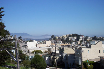 San Francisco View From Condo-GG Bridge