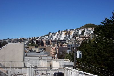 San Francisco-View From Condo-Twin Peaks Area