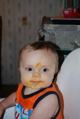 Adrian with a Messy Face, HaHa