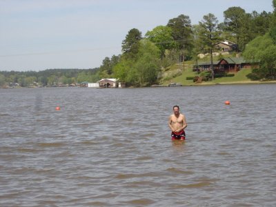 Me in Lake Gladewater