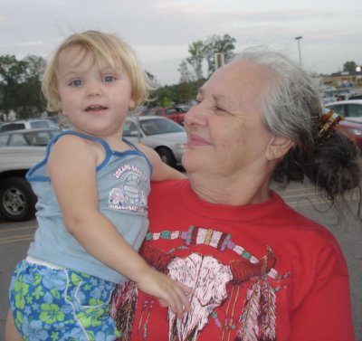Madison With Grandmother (Mother-in-Law) (7-27-2006, #33)