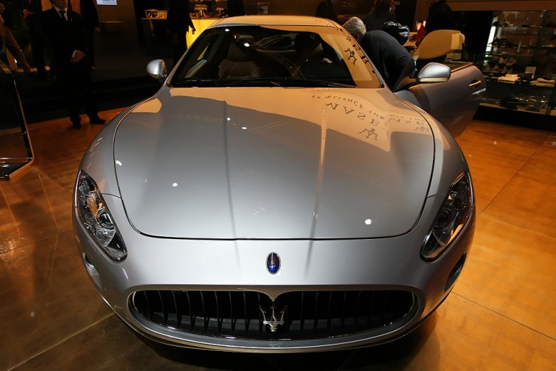 Mondial de lAutomobile 2008 - Sur le stand Maserati