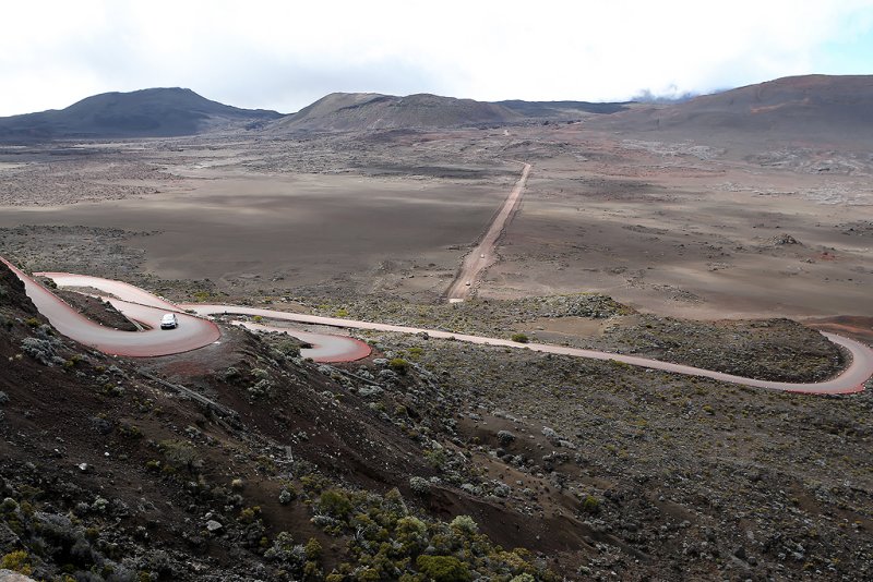 La Plaine des Sables prs du Piton de la Fournaise