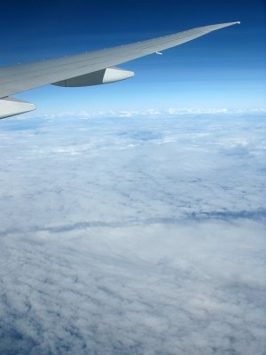 Notre vol Air France vers l'le de la Runion  bord d'un Boeing 777