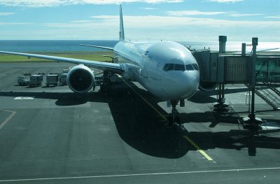 Notre vol Air France vers l'le de la Runion  bord d'un Boeing 777