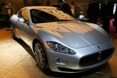 Mondial de l'Automobile 2008 - Sur le stand Maserati