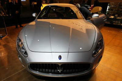 Mondial de l'Automobile 2008 - Sur le stand Maserati