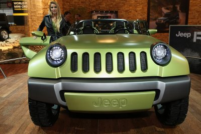 Mondial de l'Automobile 2008 - Sur le stand Jeep