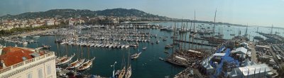 Panorama de la baie de Cannes 1