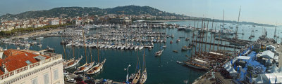 Panorama de la baie de Cannes 2