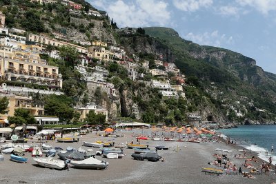 Visite du village de Positano sur la cte amalfitaine - Positano on the amalfi coast