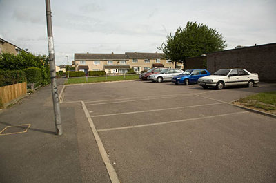The main car park at The Whaddons which overflows at evenings and weekends