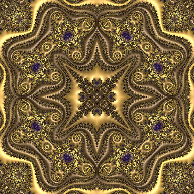 Golden Spiral kaleidoscope