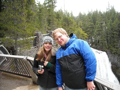 Lindsey and Ryan at Salt Creek Falls
