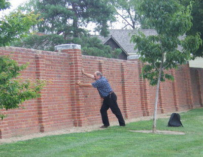 Ever since I got bit by a spider...I haven't been the same...I am trying out my super human strength
