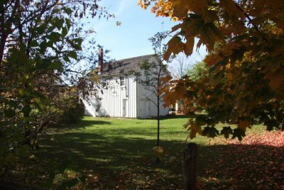 Tinsmith Shop & Masonic Lodge from the back