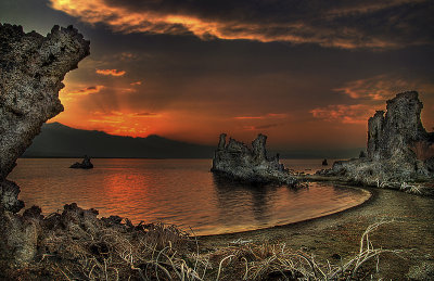Mono Lake Sunset HDR