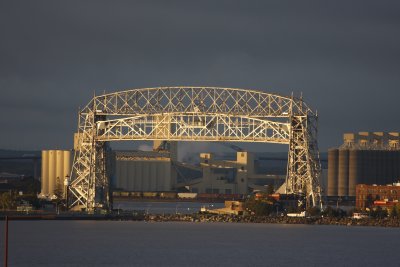 Canal Park Lift Bridge... taken from the Edgewater hotel room