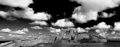 Grosnez castle panoramic | Jersey