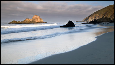 THE MEETING OF LAND AND SEA : Big Sur, California