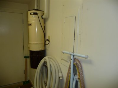 central vac in utility room