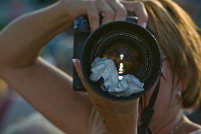 Um, Cindi . . . check your lens!