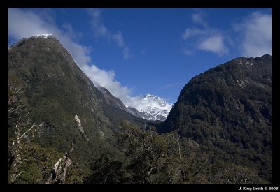 Approaching Milford Sound 1