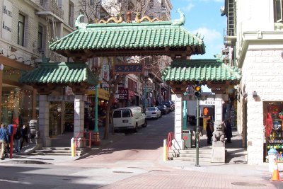 Chinatown gate in San Francisco
