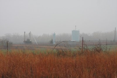 Foggy Morning On Oklahoma Hwy 47