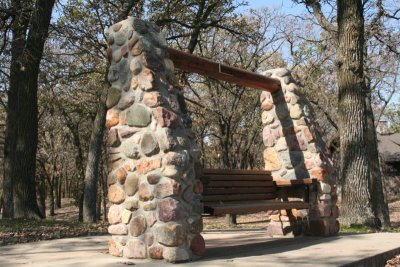 Comfortable Seat In A State Park