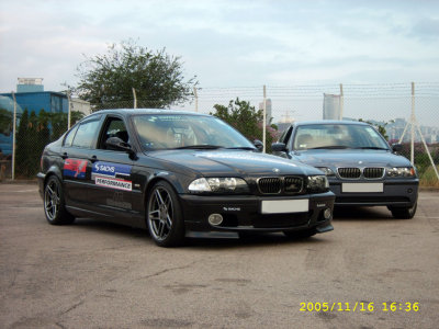 2005 Test Drive SACHS Performance HA Set on BMW E46