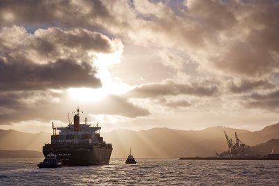 _IGP4265 Containership arrival at sunset Lyttelton copy.jpg