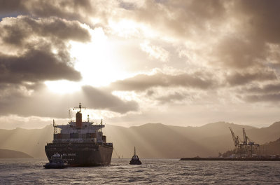 _IGP4266 Container ship arrival at sunset Lyttelton copy.jpg