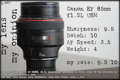 Canon EF 85mm F1.2L USM