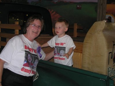 Granny Bernice w/Zach in truck