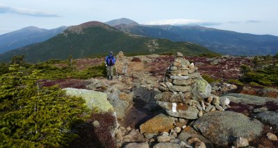 Heading down Mt. Pierce