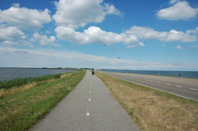 Bridge to Marken Island