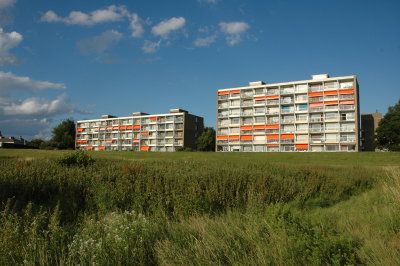 Modern houses in Zutphen