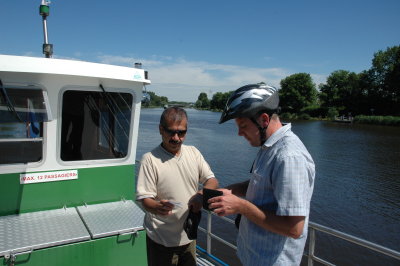 Amstel-Ferry in Amsterdam