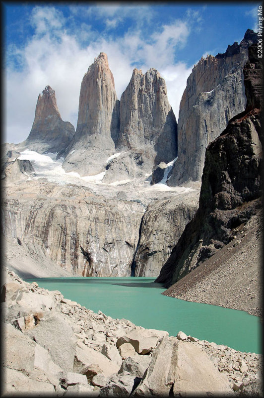 Las Torres - height ranging between 2243m - 2850m