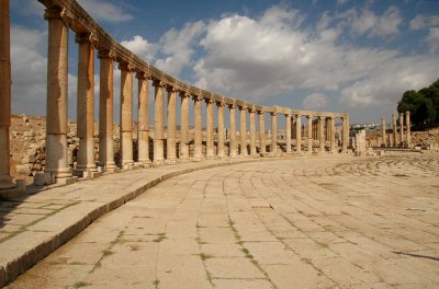 Columns - Roman Site of Jarash