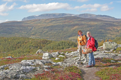 Autumn hiking in Norway